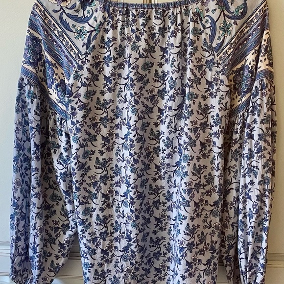 Arnhem Camilla Blouse in Bluebird - Picture 13 of 14